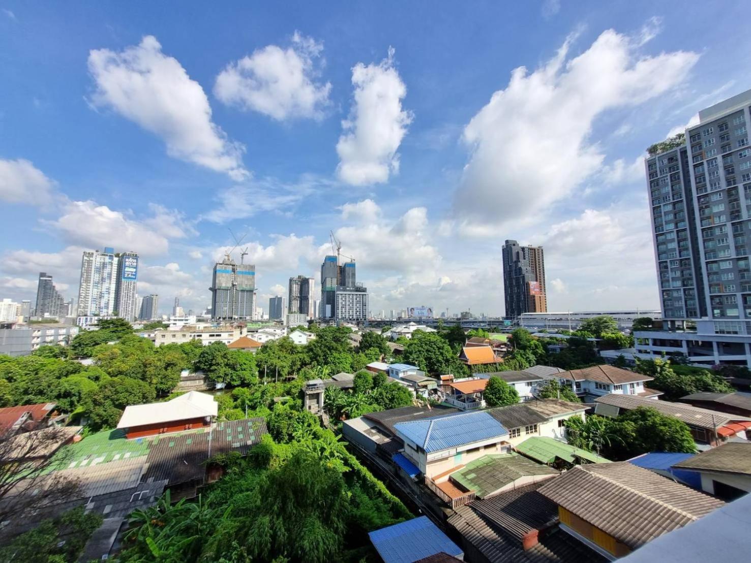 Aqua Residences อควา เรสซิเดนซ์ ห้องพักใหม่ให้เช่า ติดรถไฟฟ้าสถานีวุฒากาศ Bangkok Exteriör bild